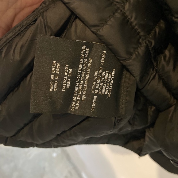 NWT!! DOWN packable 32 Degrees Black Jacket - Picture 5 of 7